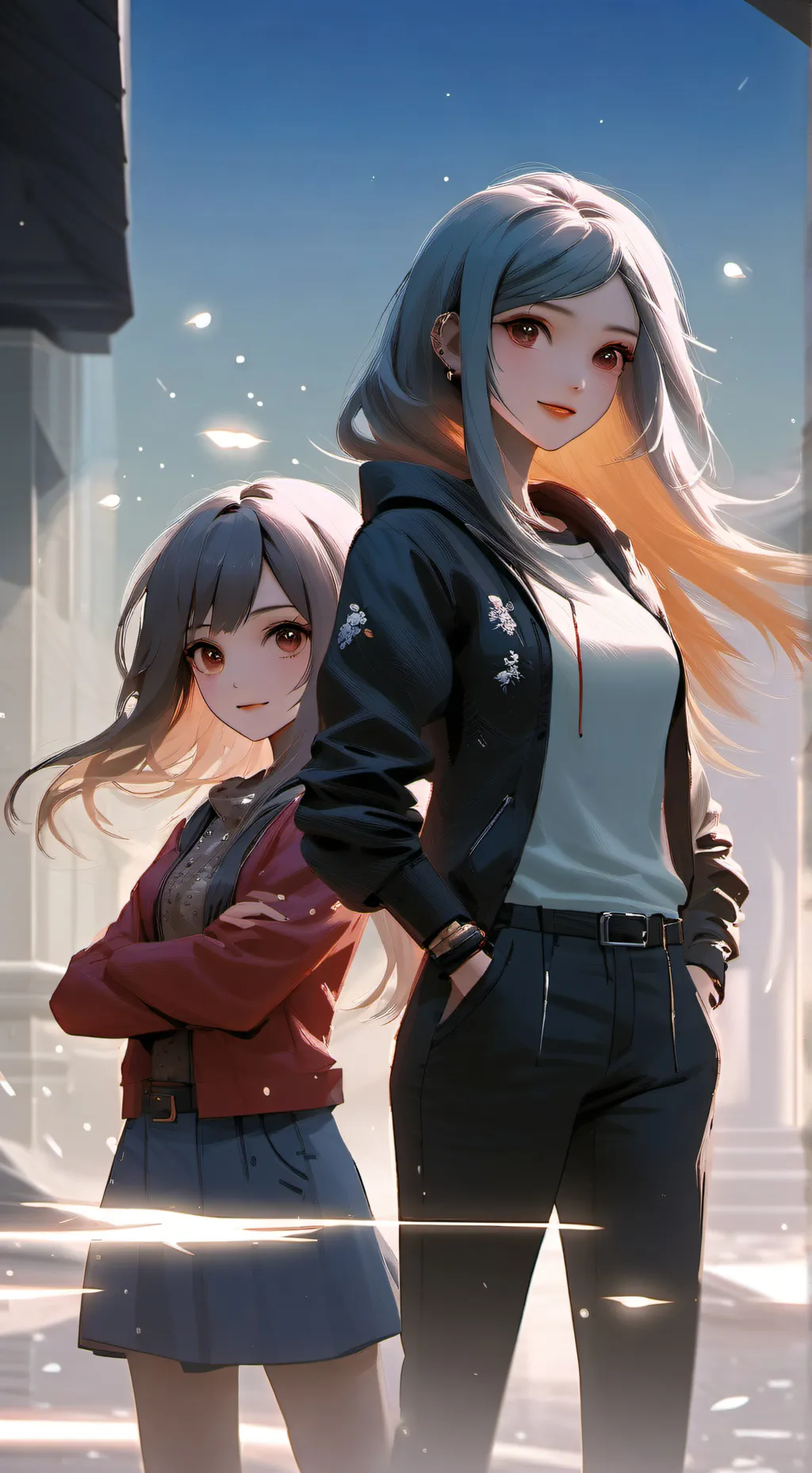 ai character: sleepover background