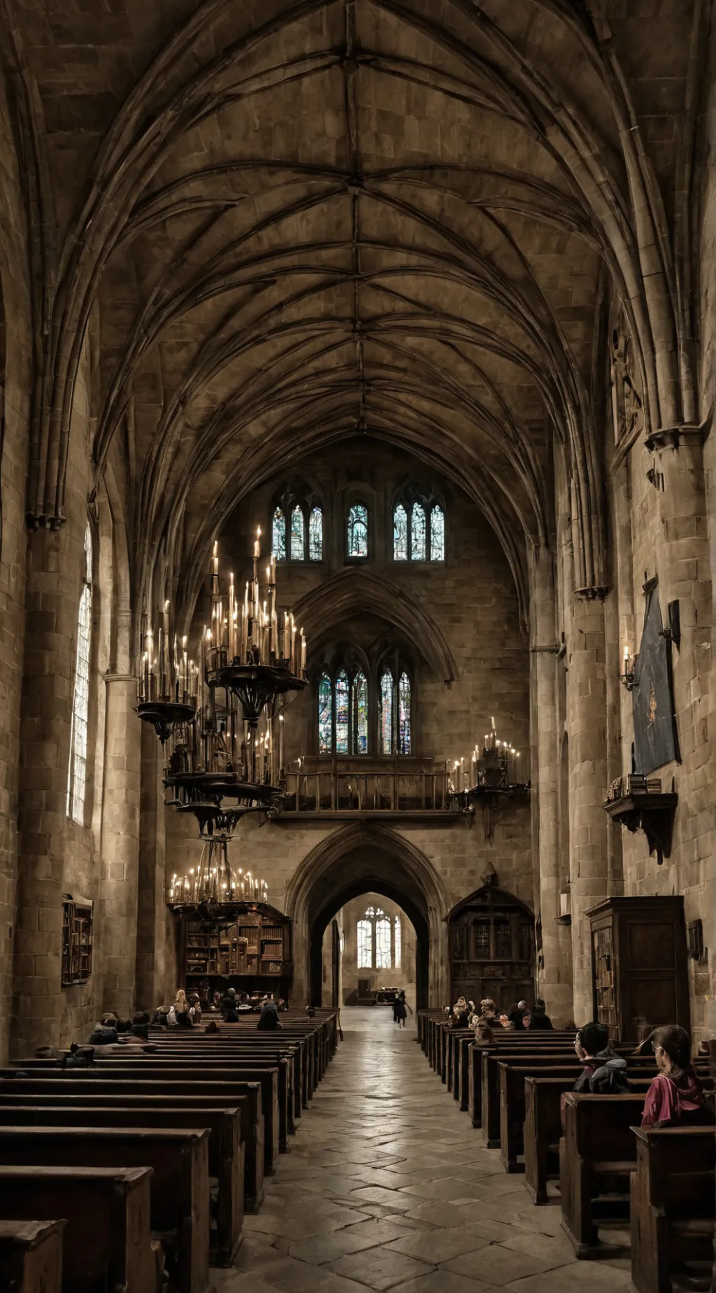 ai character: Hogwarts background
