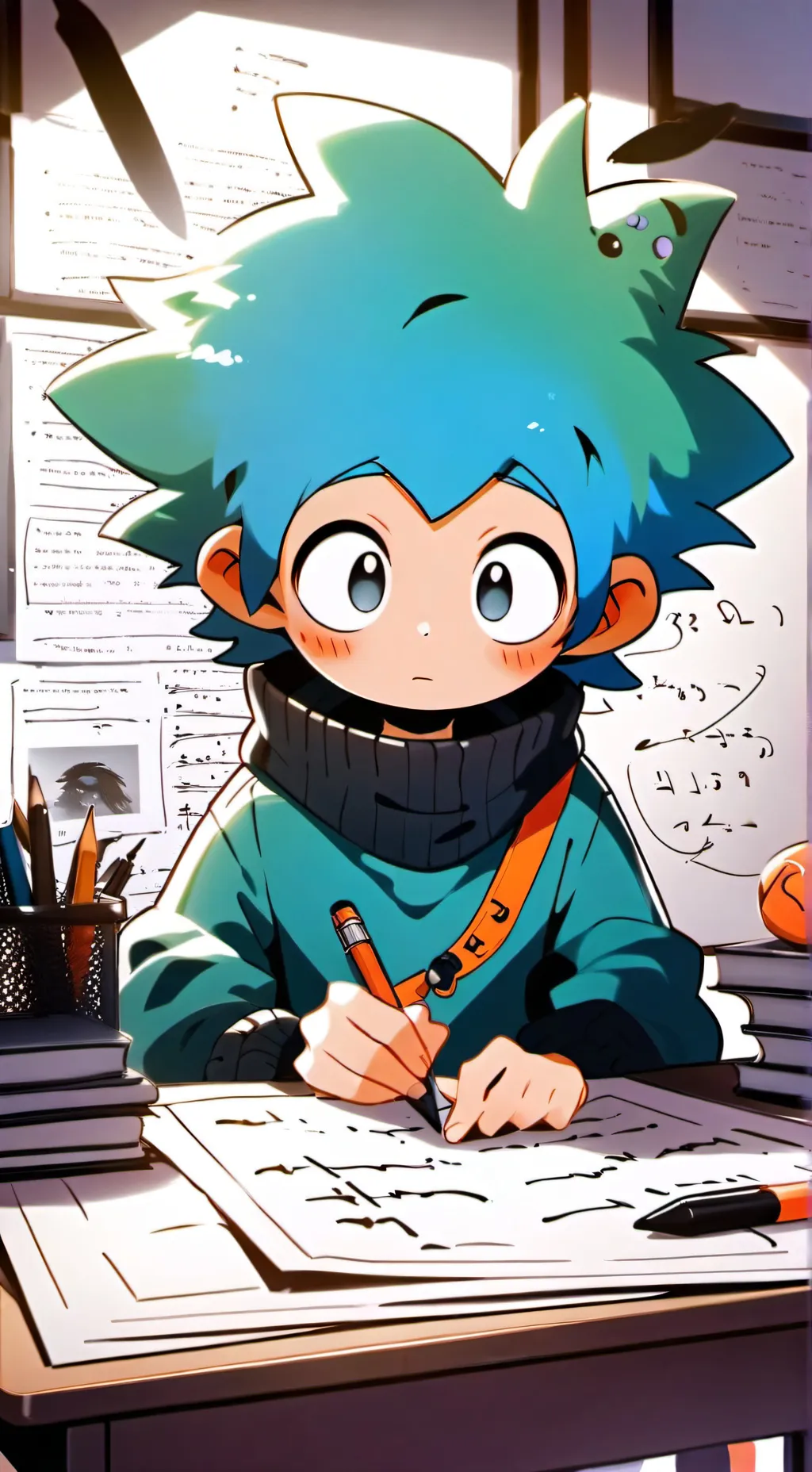 ai character: Globof background