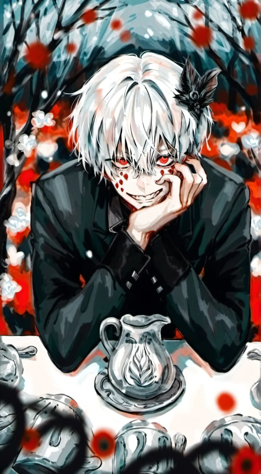 ai character: Light yagami background