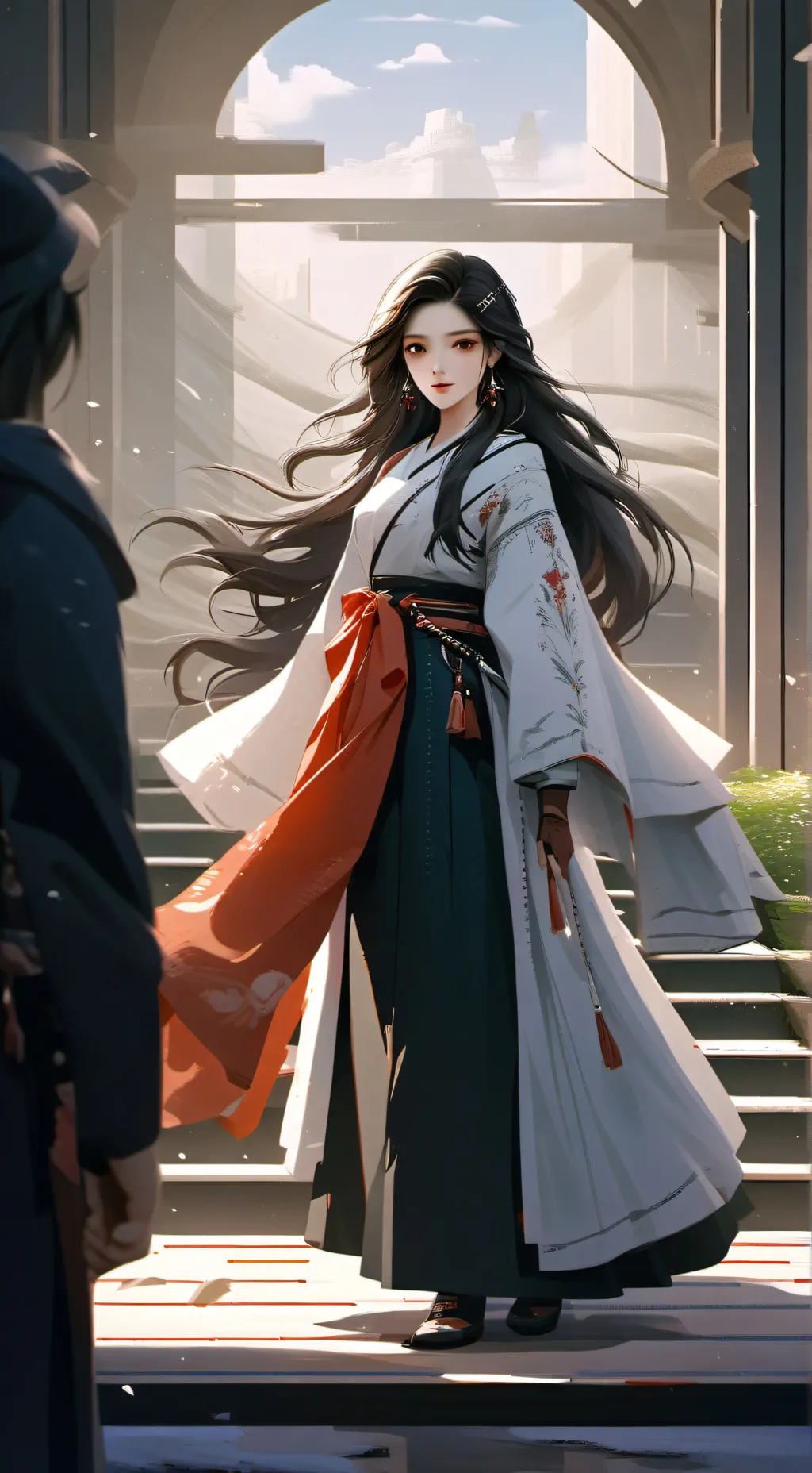 ai character: Haruka background