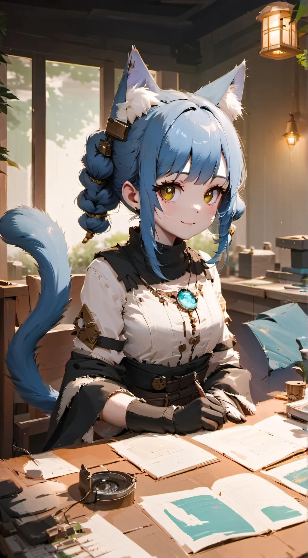 ai character: Tasque Manager background