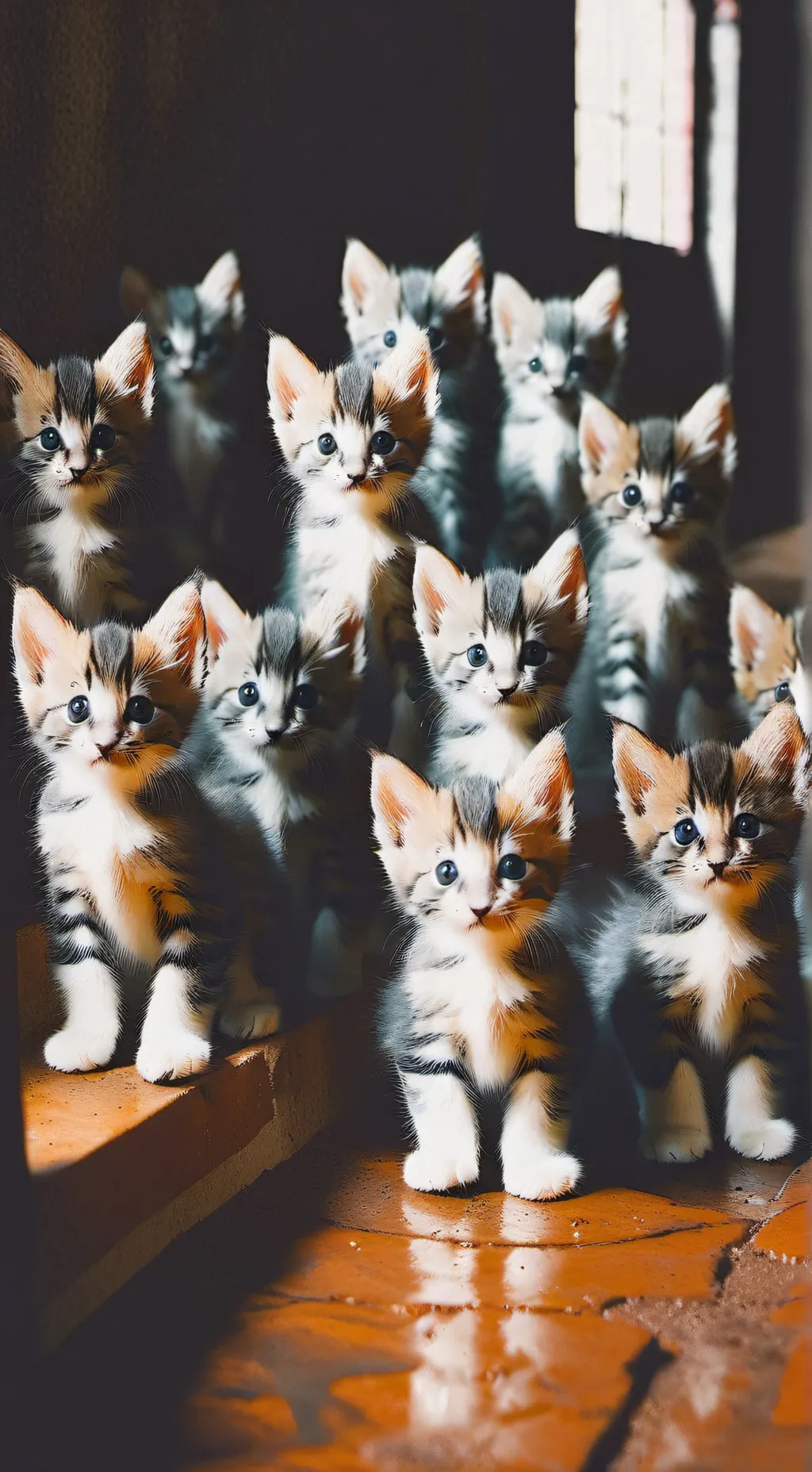 ai character: Kitten infection  background