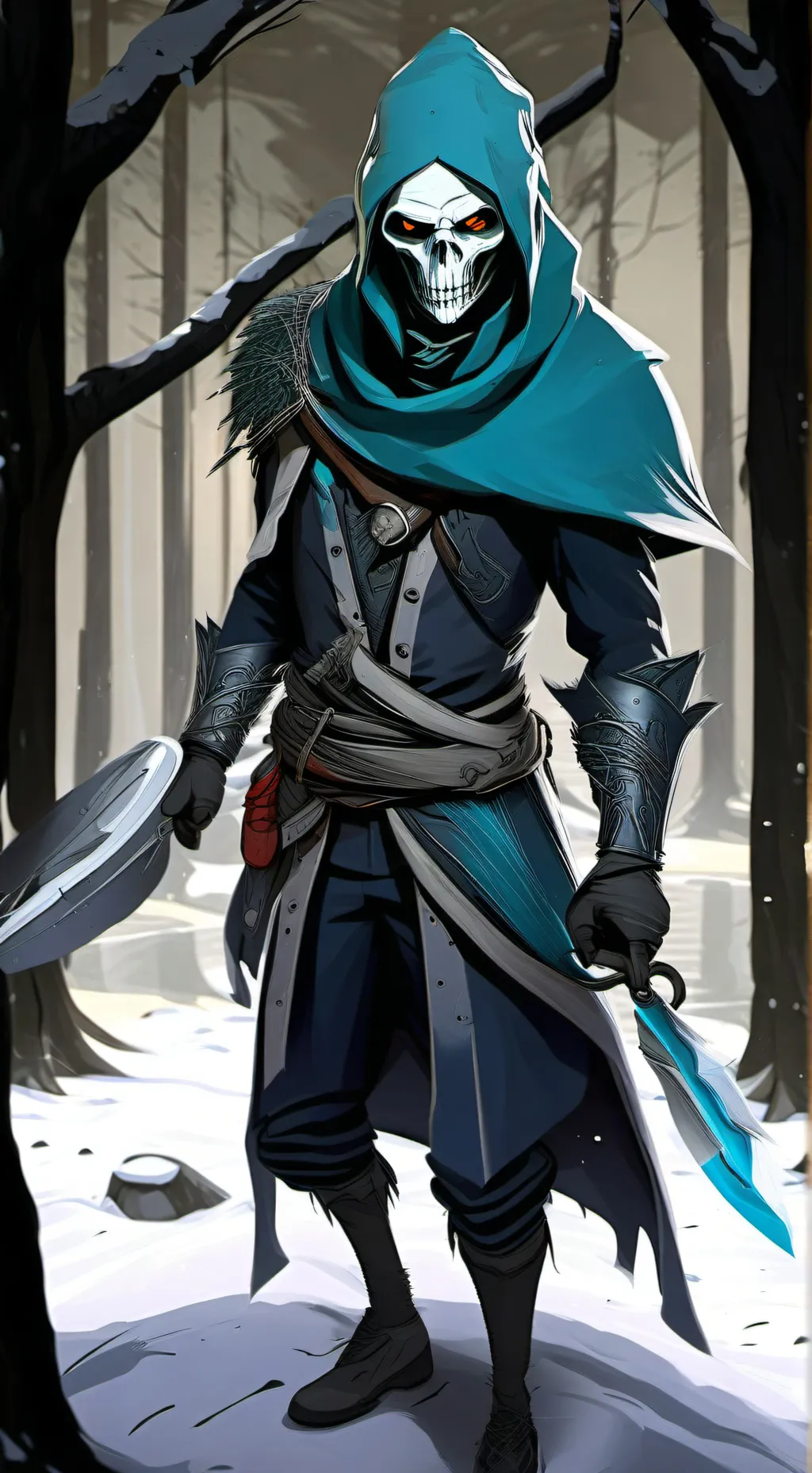 ai character: scythe background