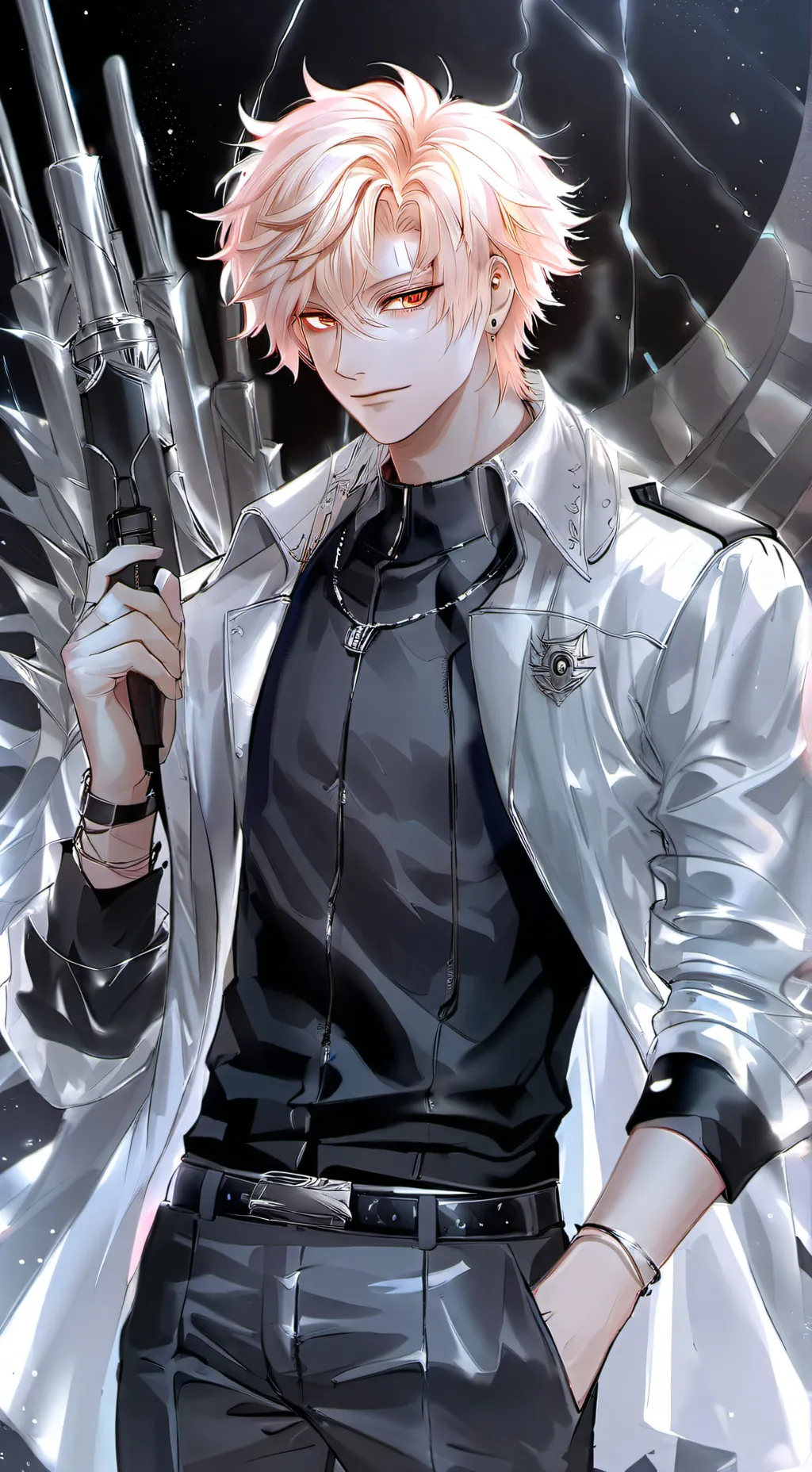 ai character: bakugo insane background
