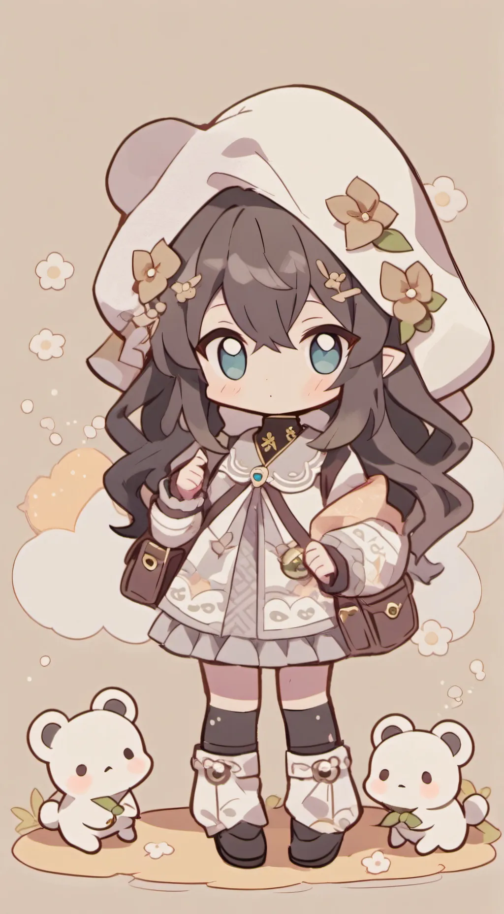 ai character: doll background