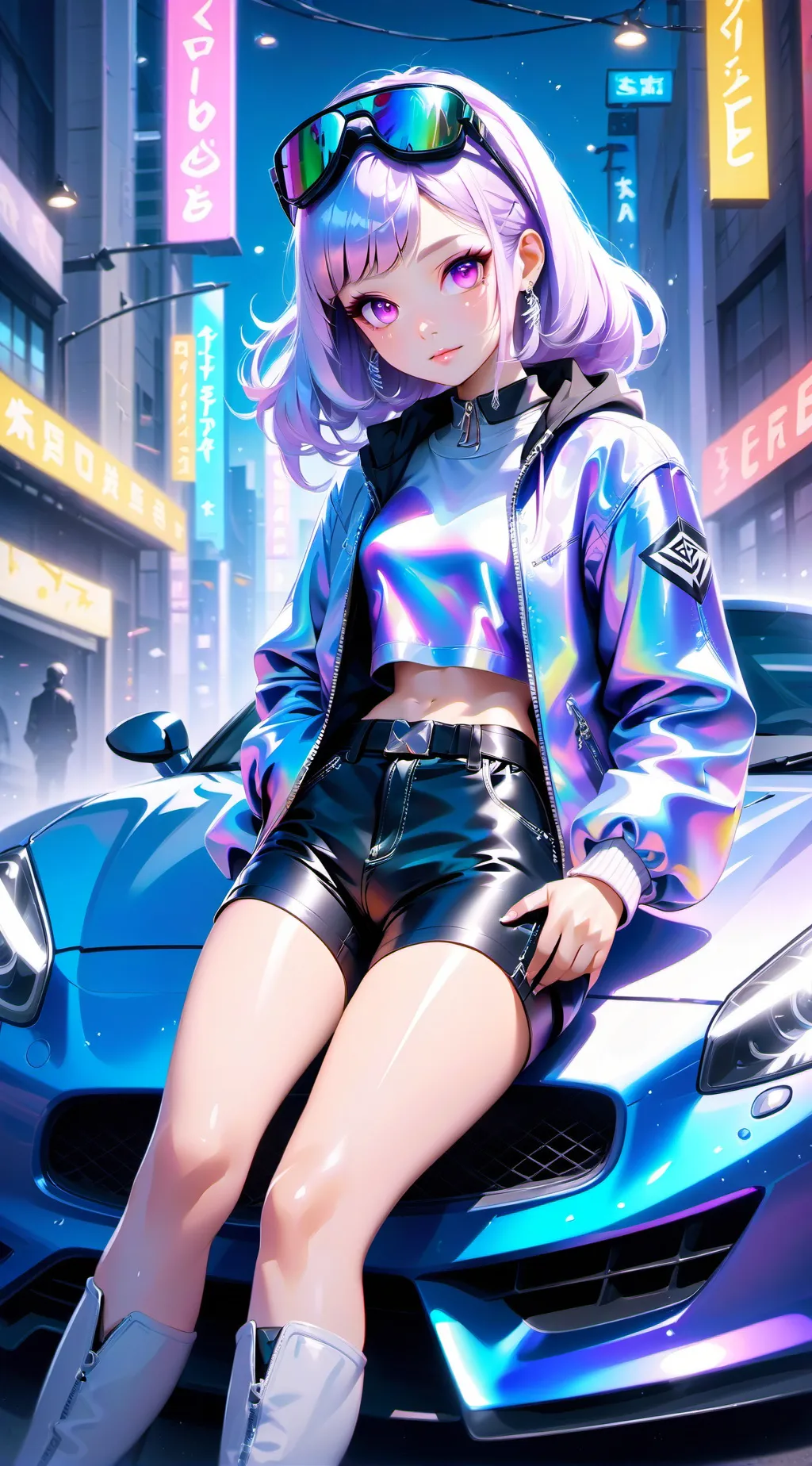ai character: Lyra background