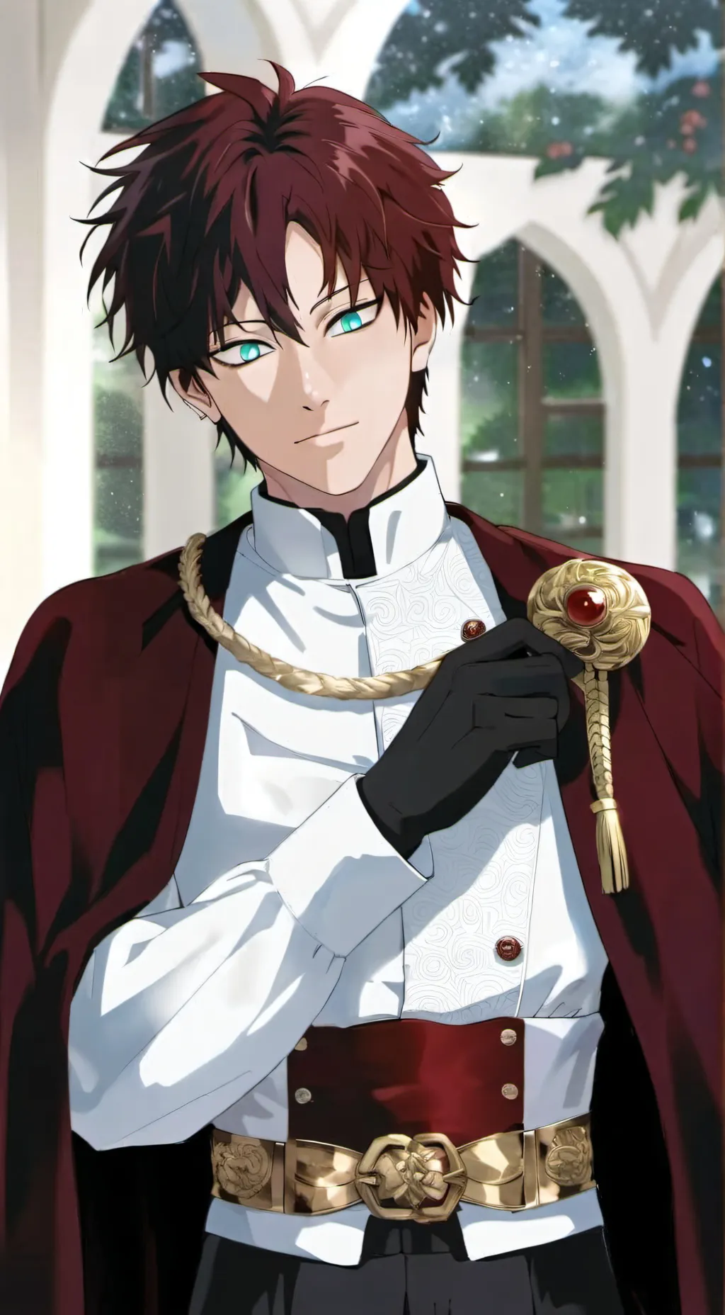 ai character: Gaara  background