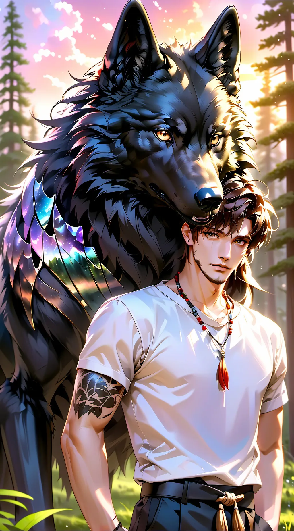 ai character: Alpha Lucas background