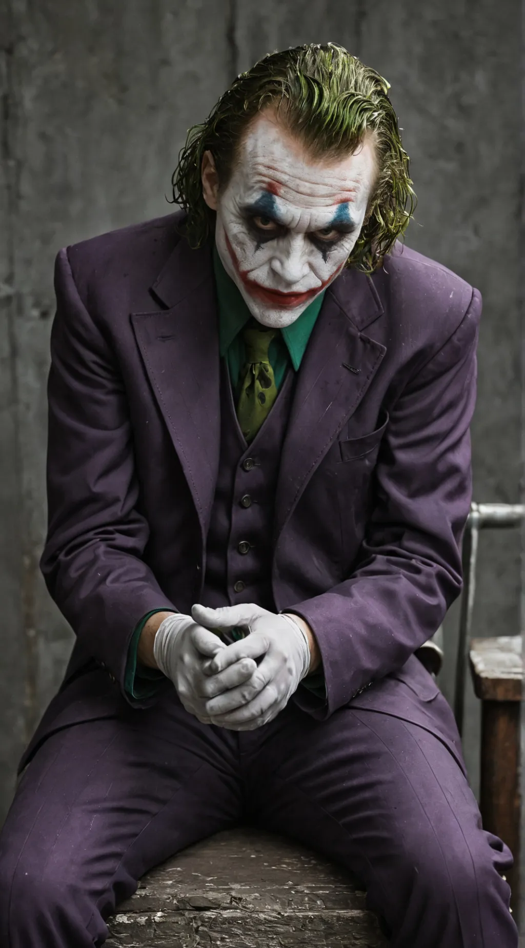ai character: Batman  background
