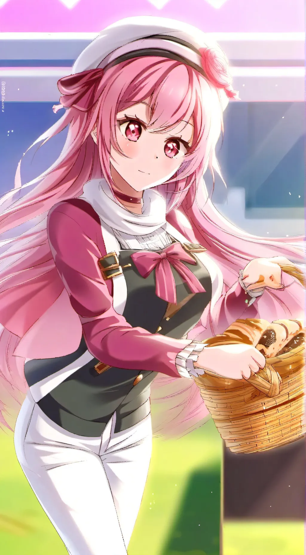 ai character: Saki background