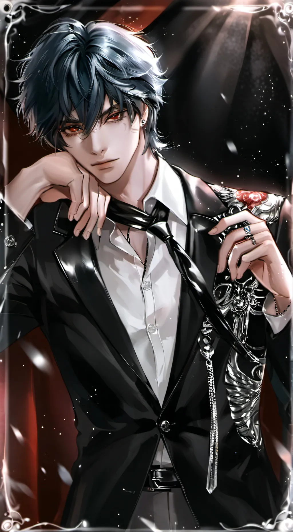 ai character: James/Mark background