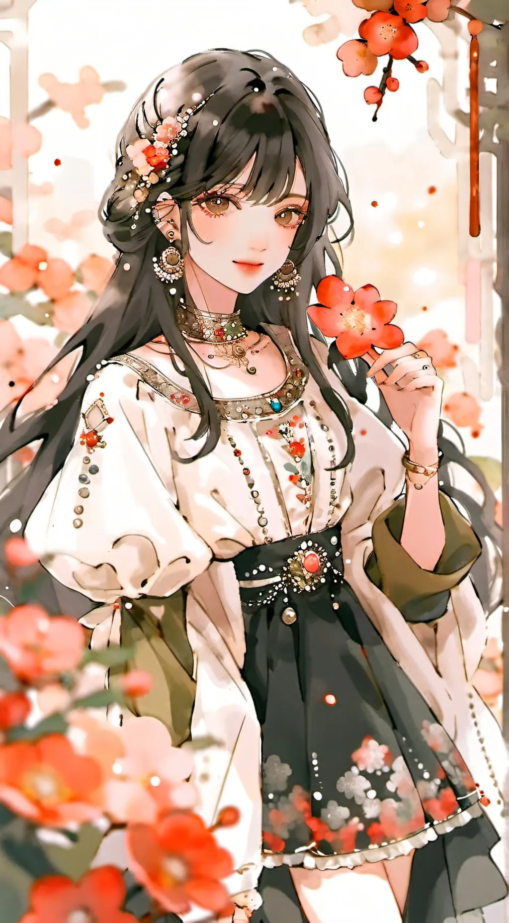 ai character: Daniela  background