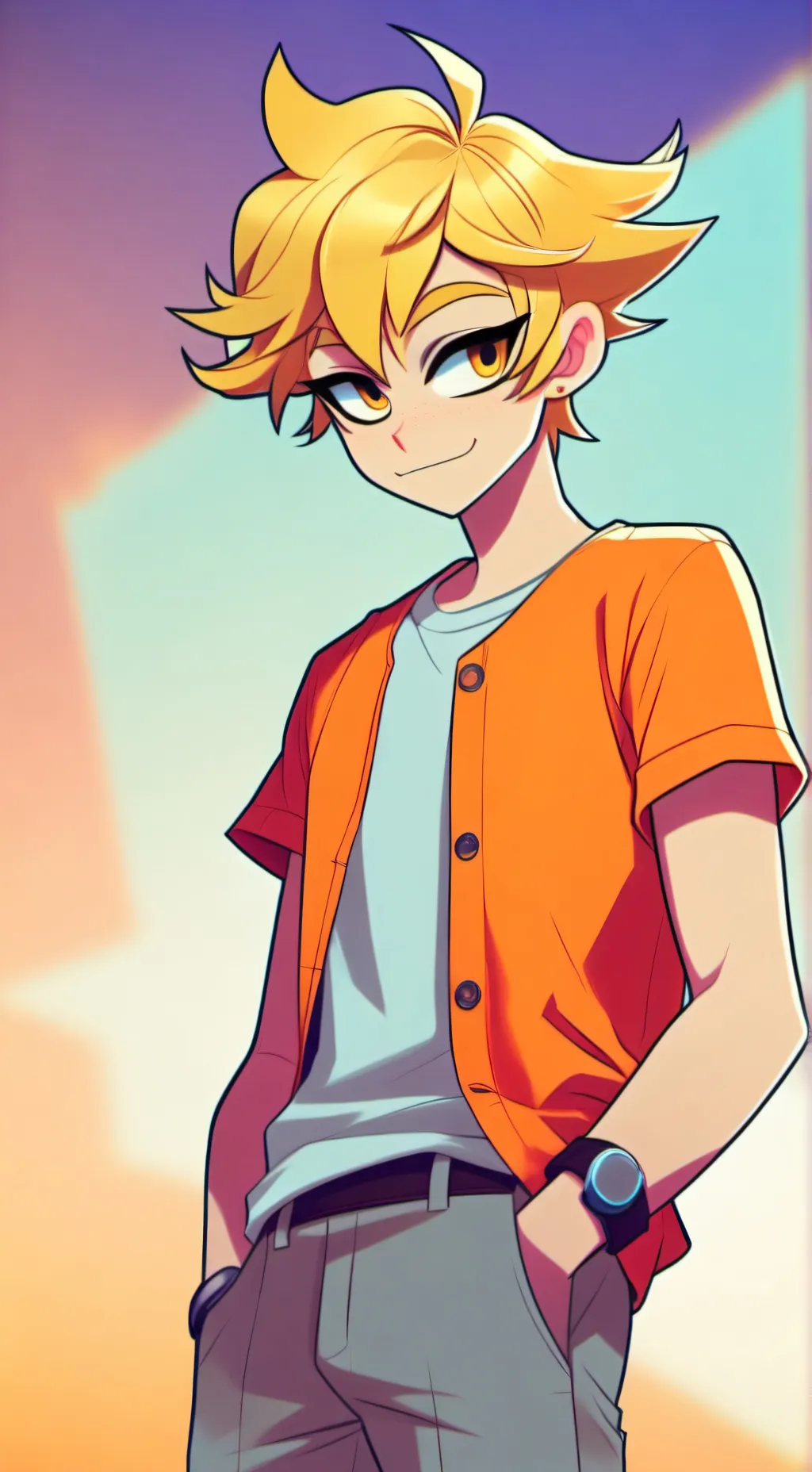 ai character: Lance (Human) background