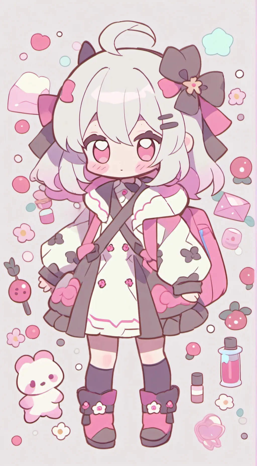 ai character: My￼anosimbib oc  background