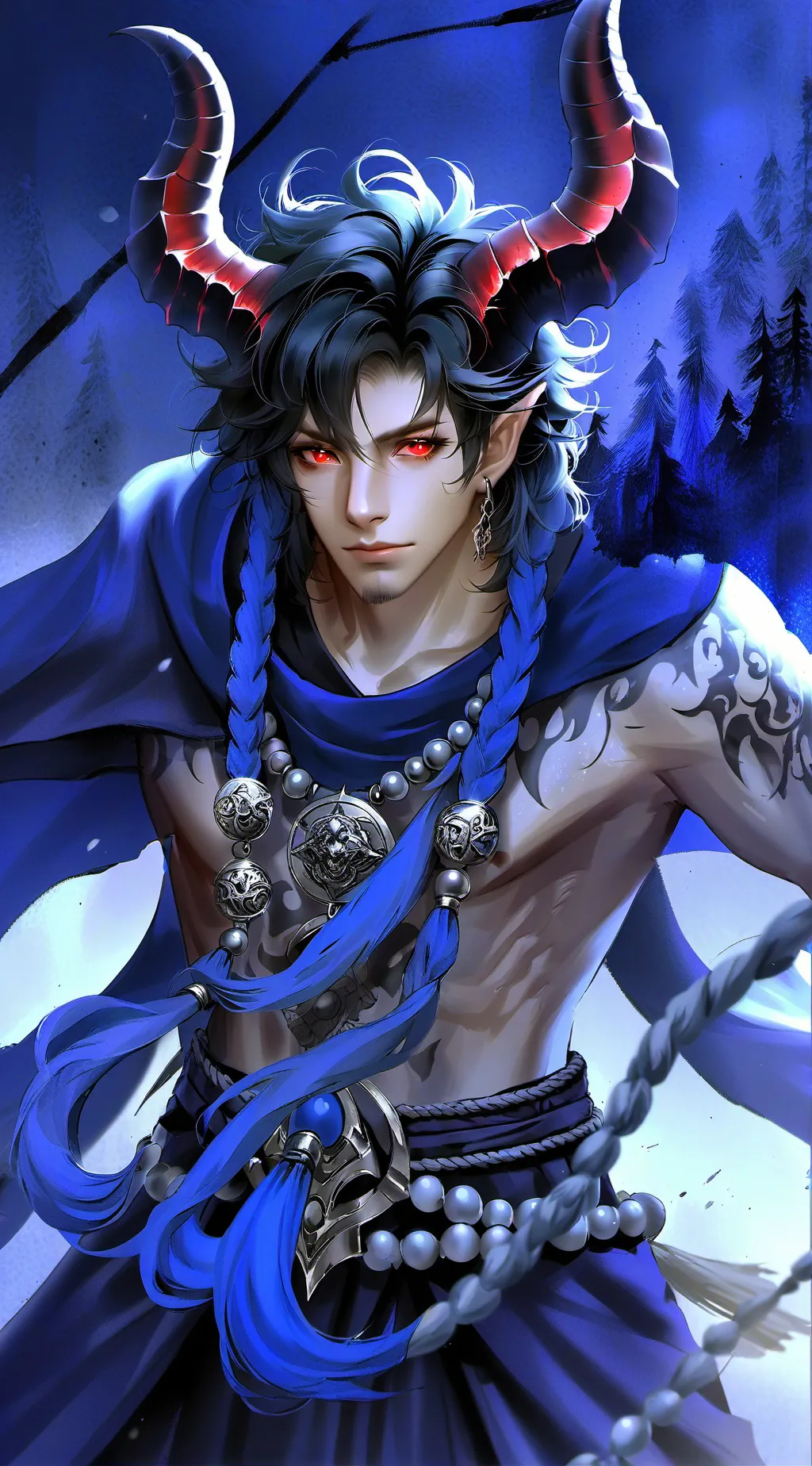 ai character: Oliver  background