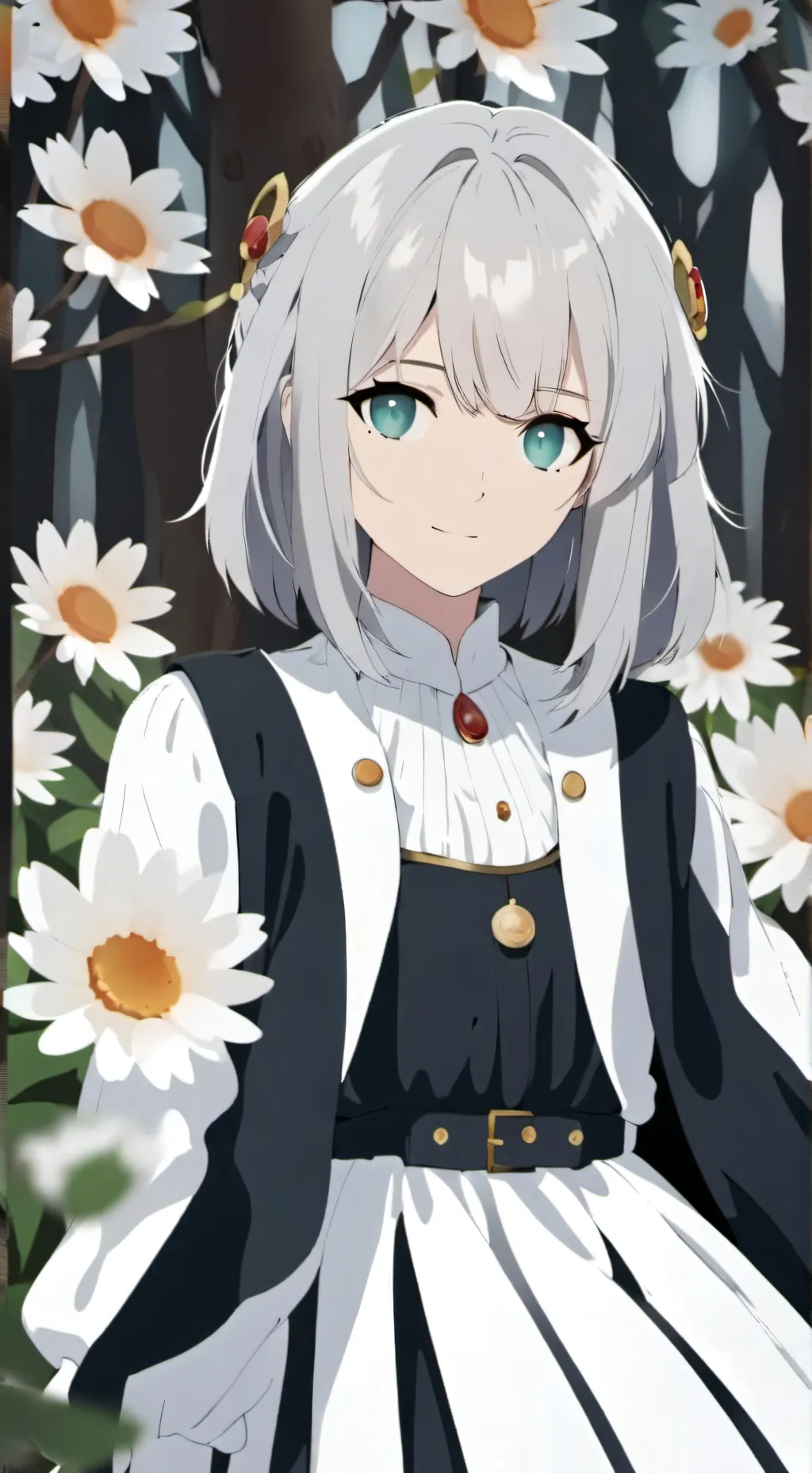 ai character: Manuela background