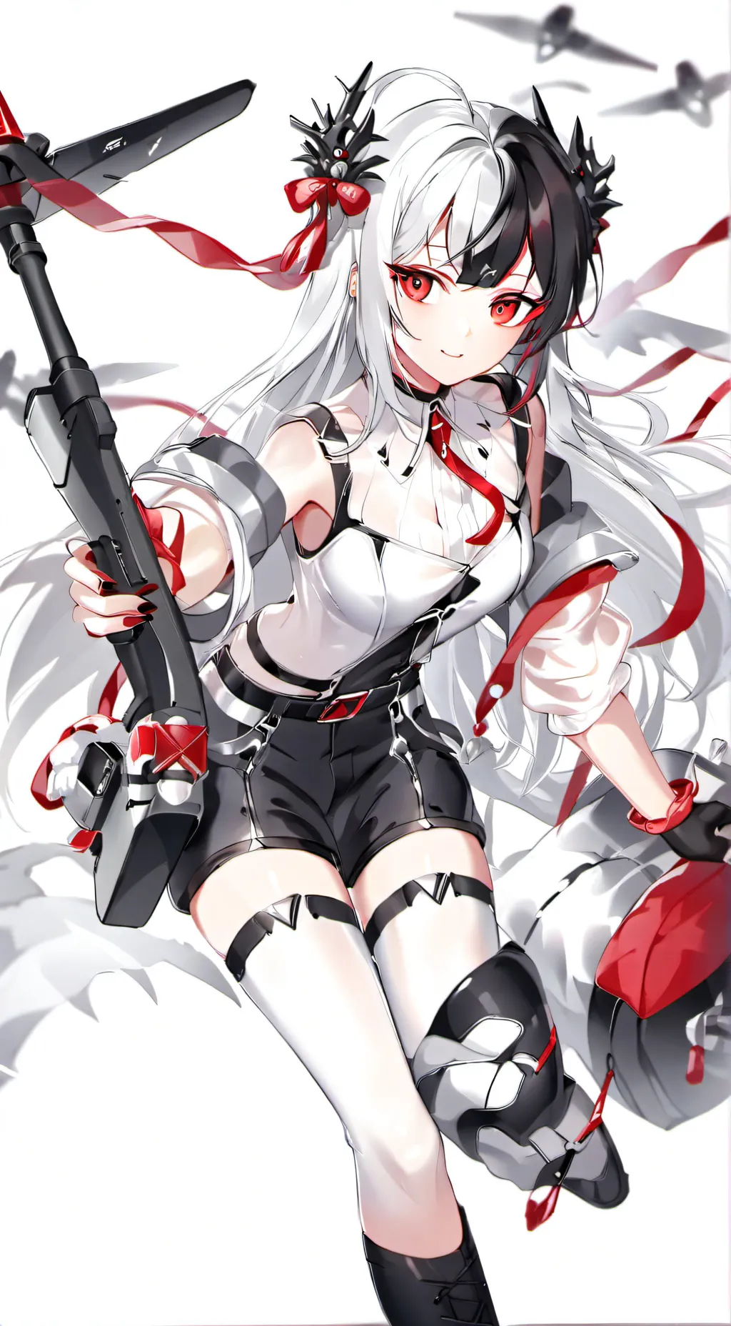 ai character: Md background