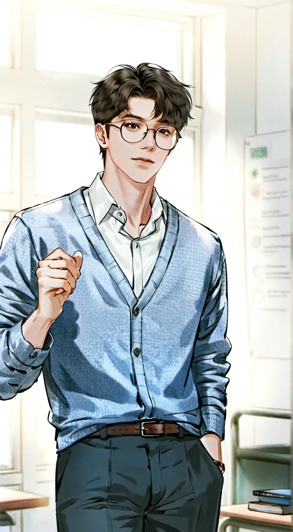 ai character: River McCarthy background