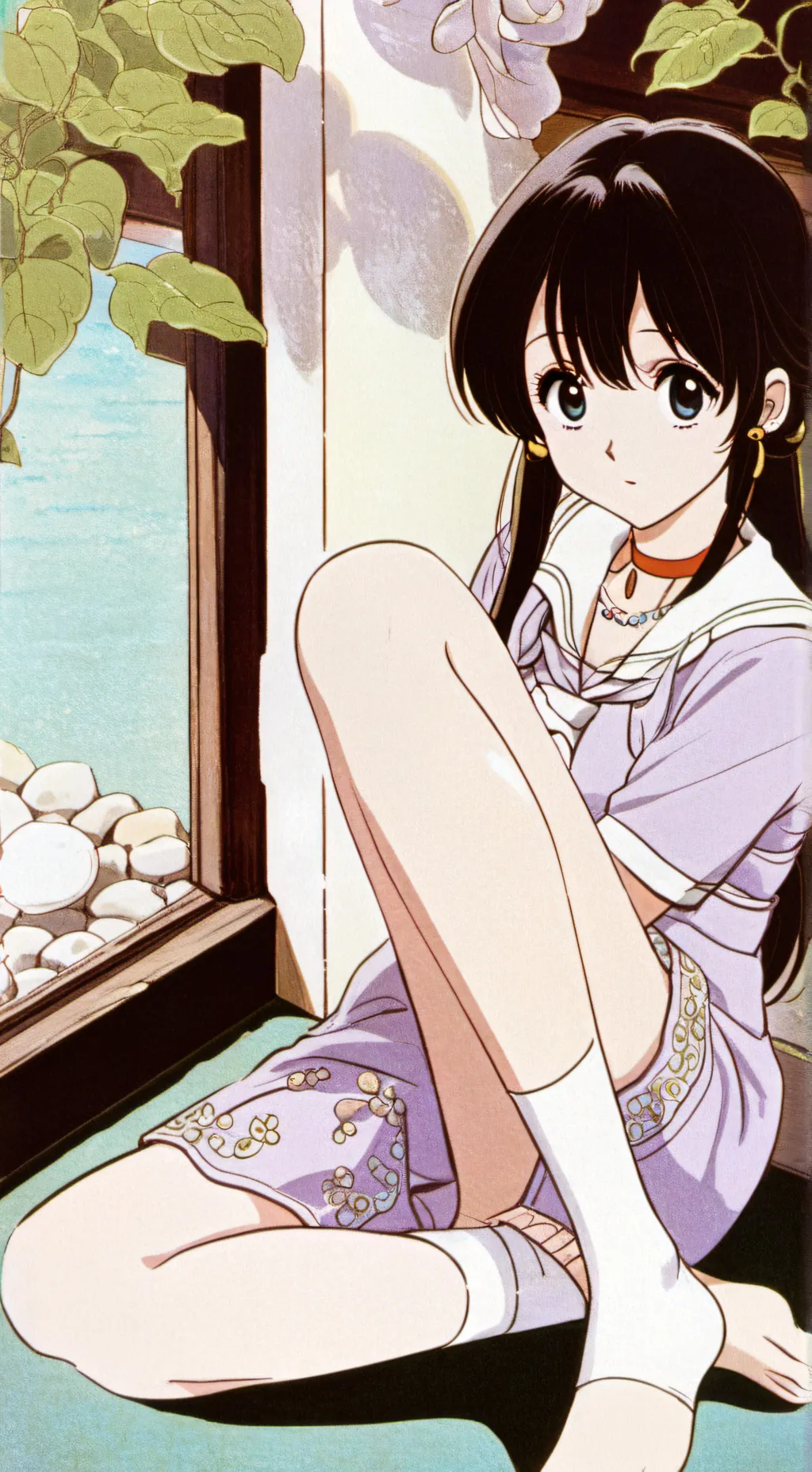 ai character: anny background