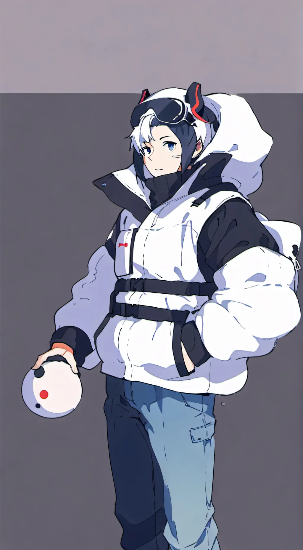 ai character: hybrid helper background