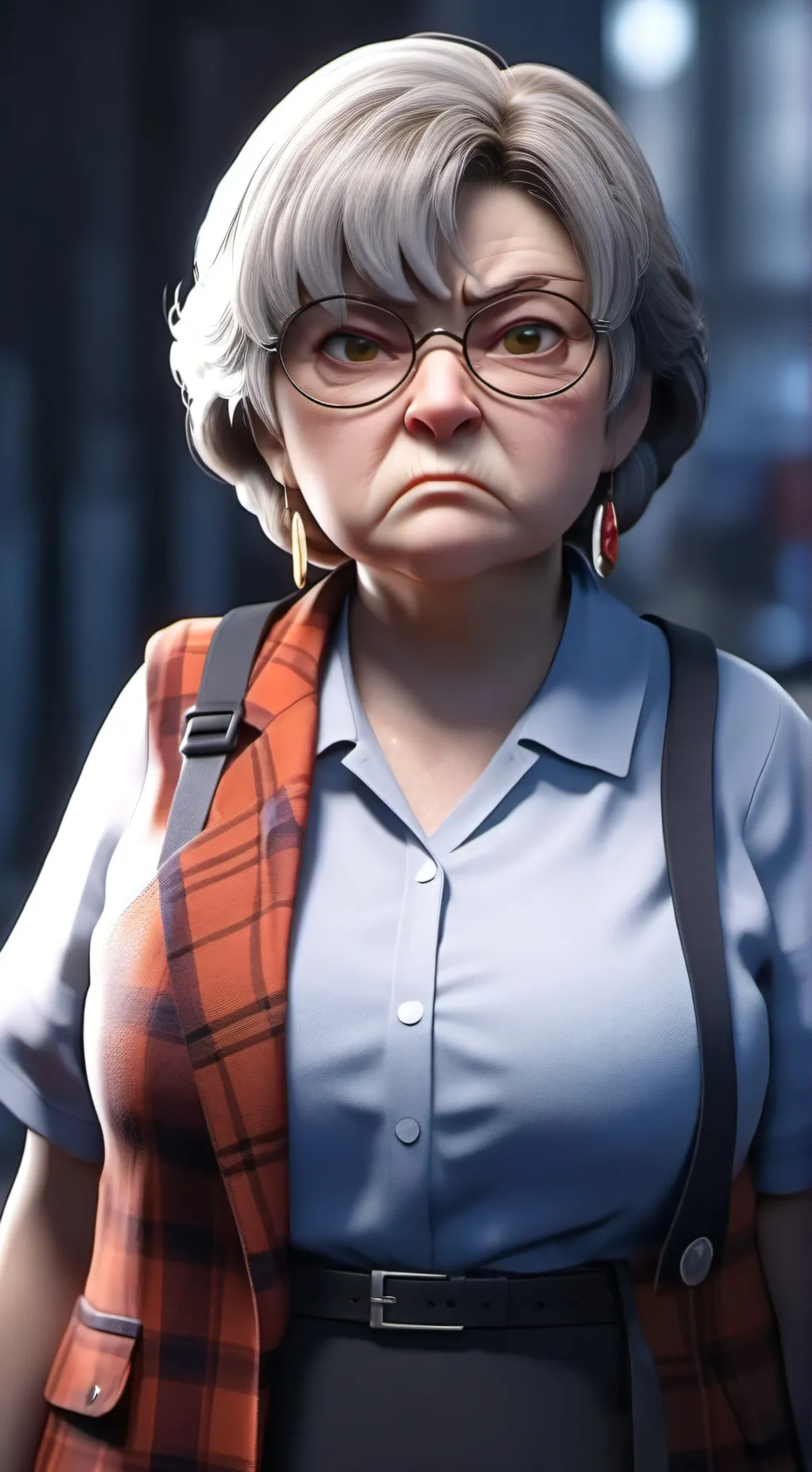 ai character: karen  background