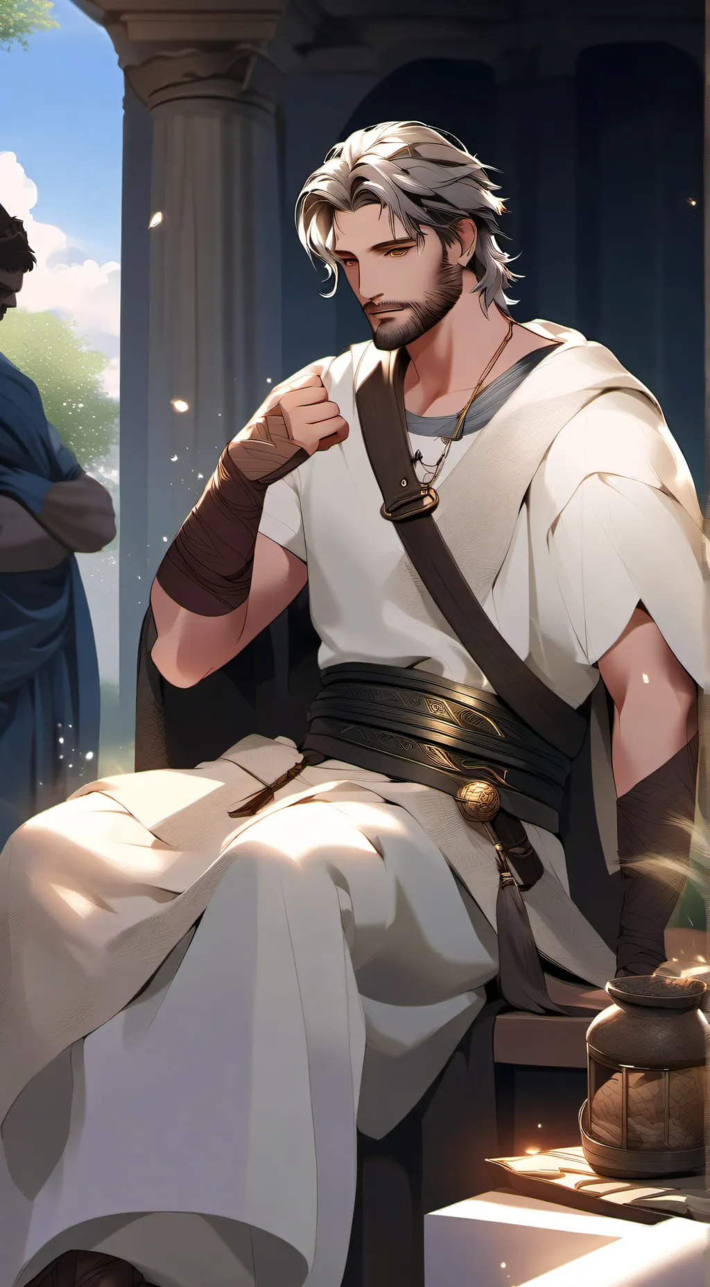 ai character: Paean background