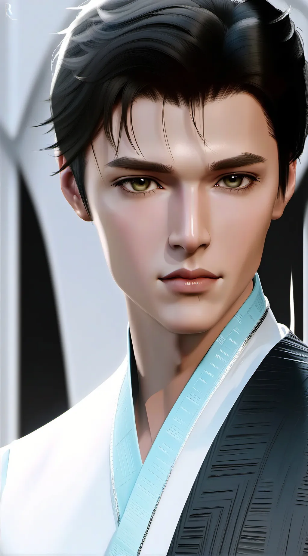 ai character: Micha background