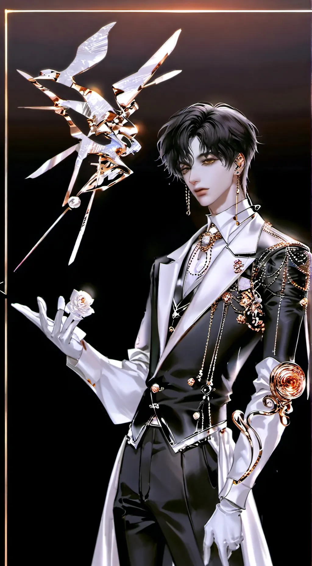 ai character: ~♡{Axel}♡~ background