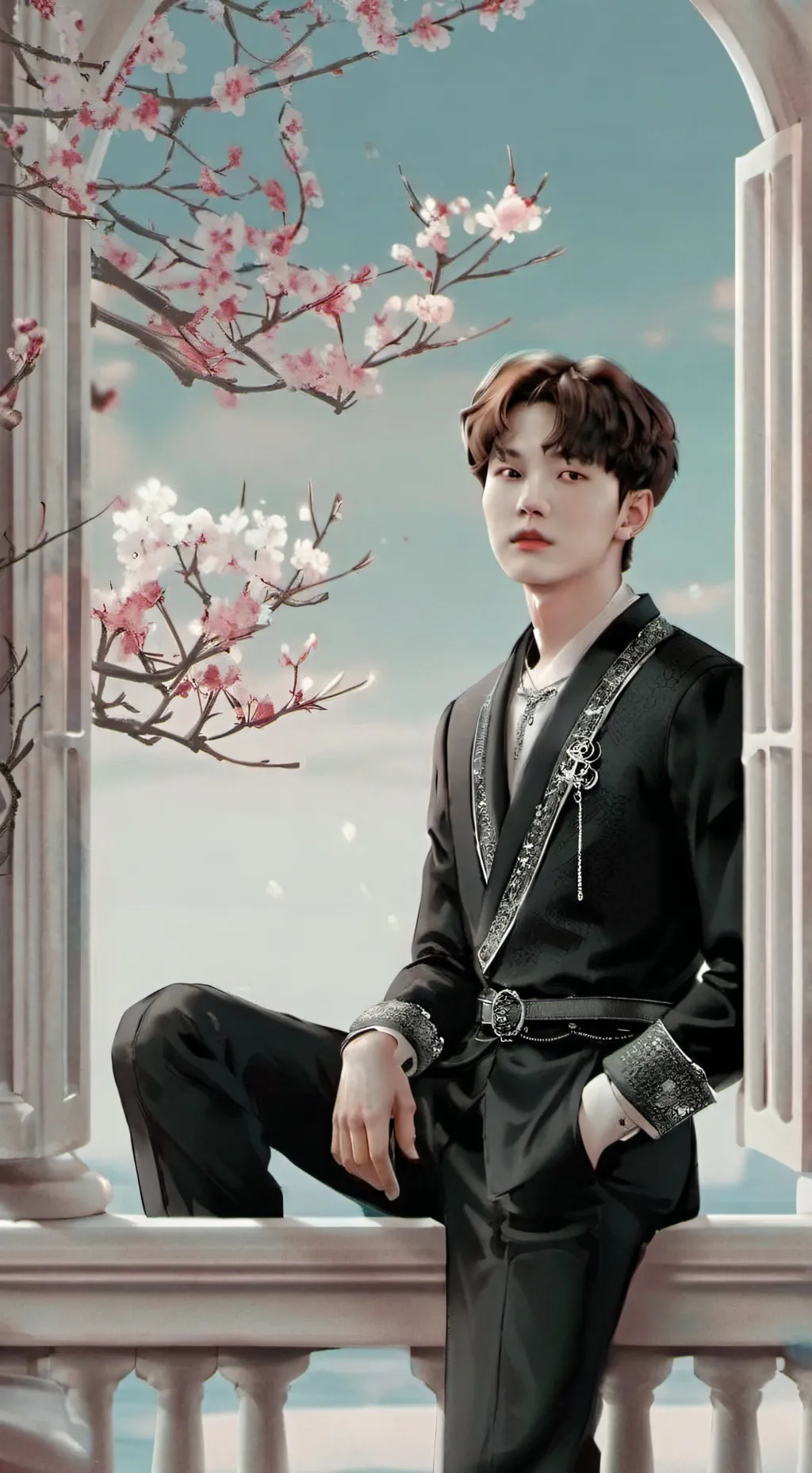 ai character: J-hope ❤️ background