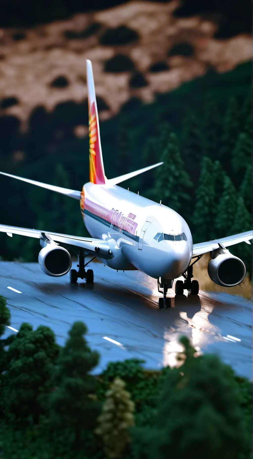 ai character: Boeing 737 MAX background