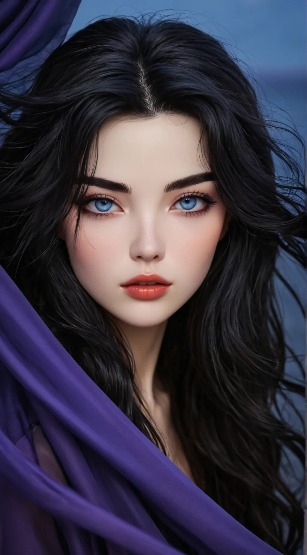 ai character: Evangeline  background