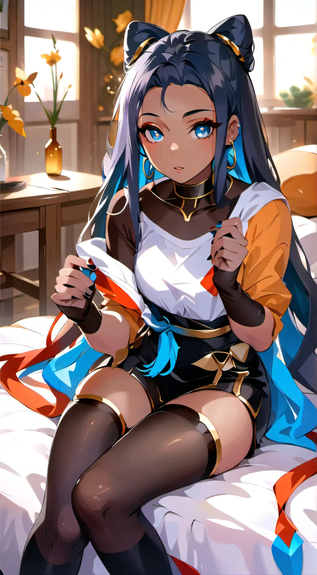 ai character: Jazmine  background