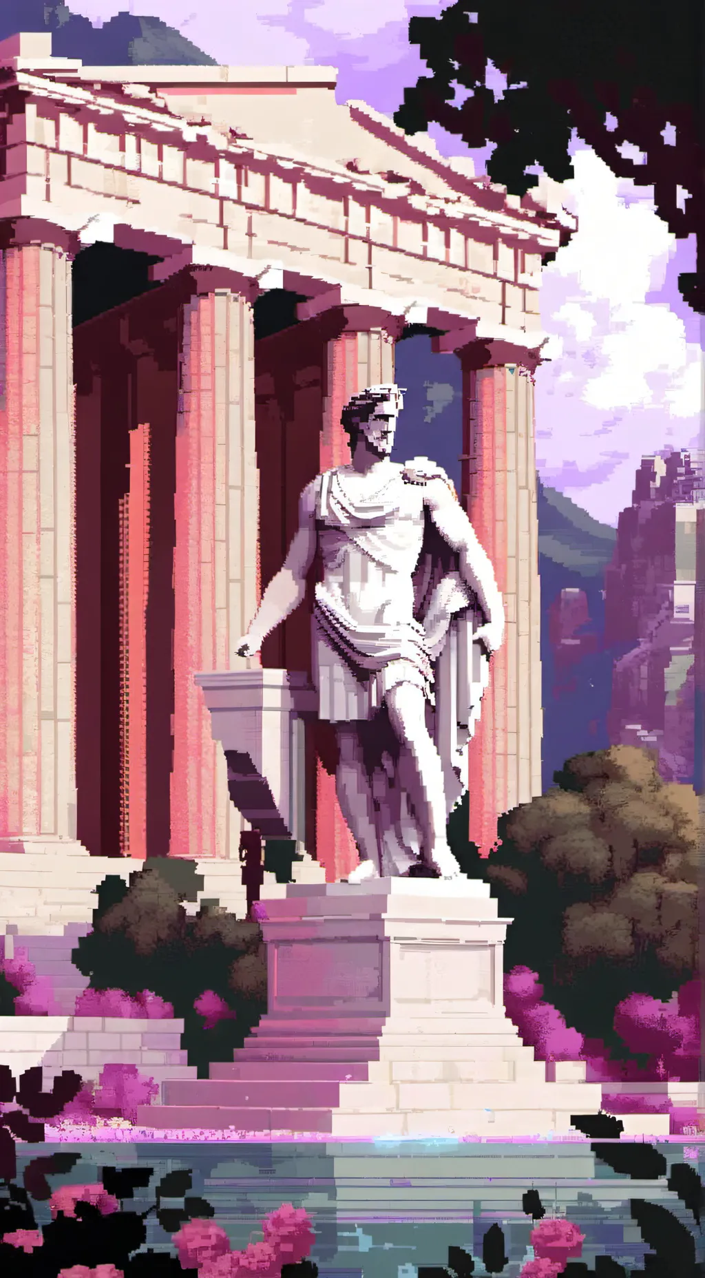 ai character: PJO/Greek Gods background