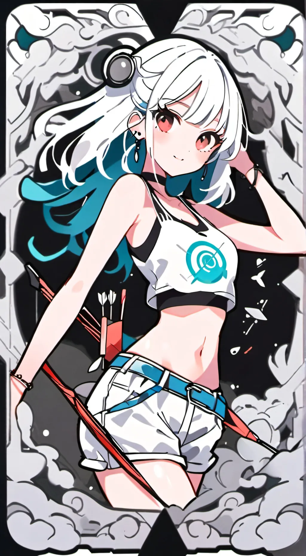 ai character: Target 🎯 background