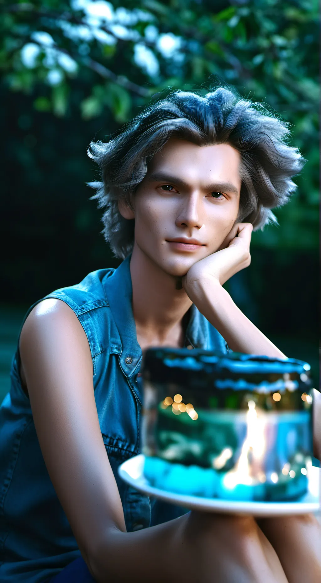 ai character: Max background