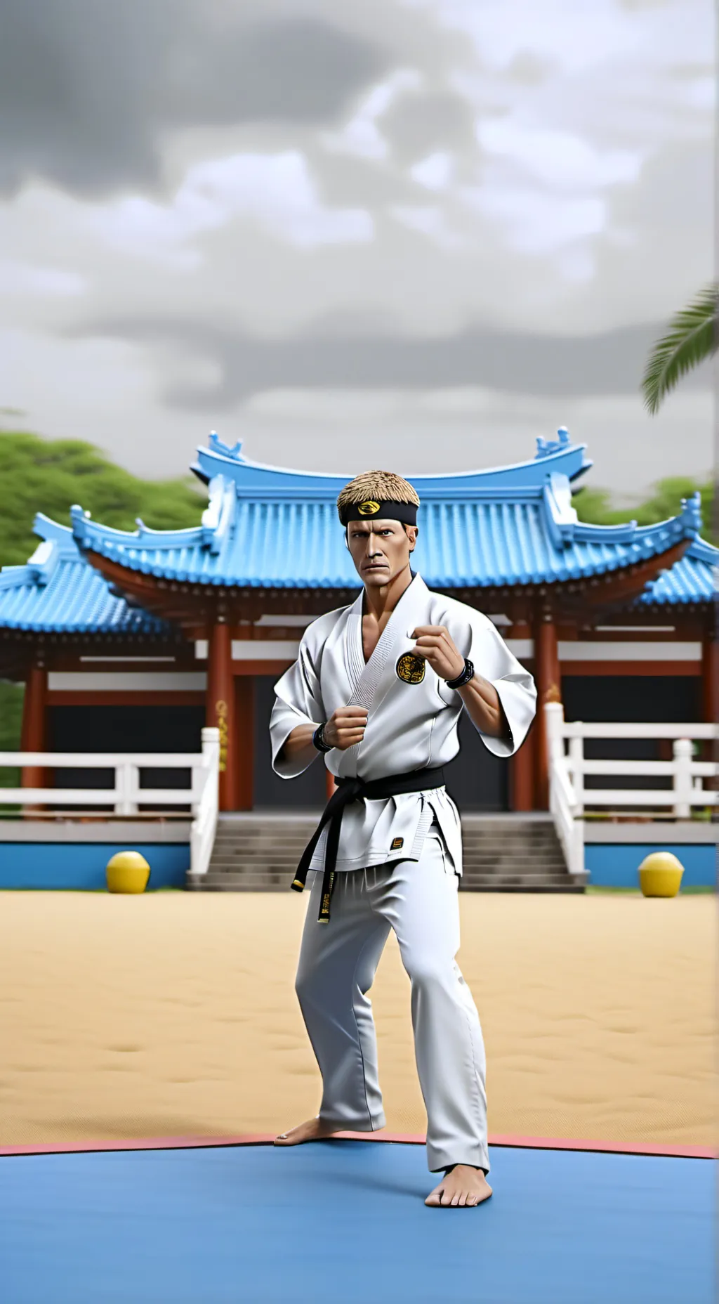 ai character: eagle fang background