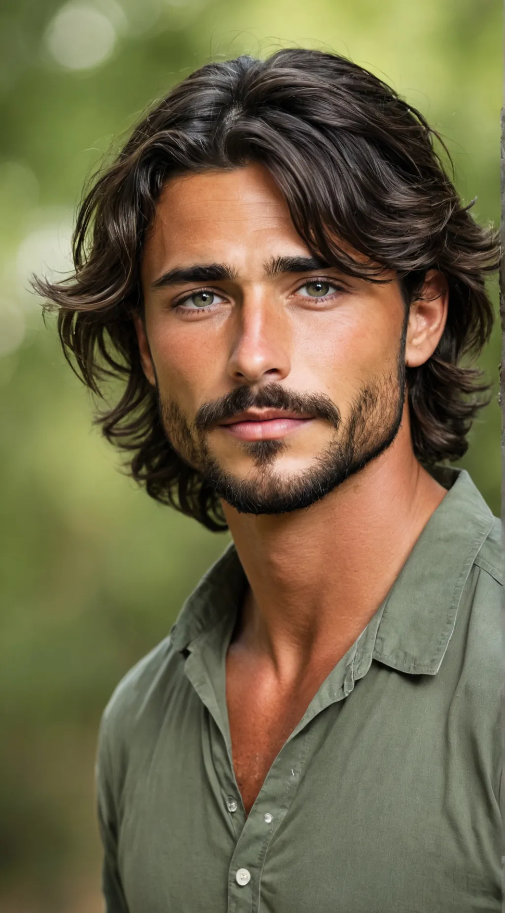 ai character: Luis  background