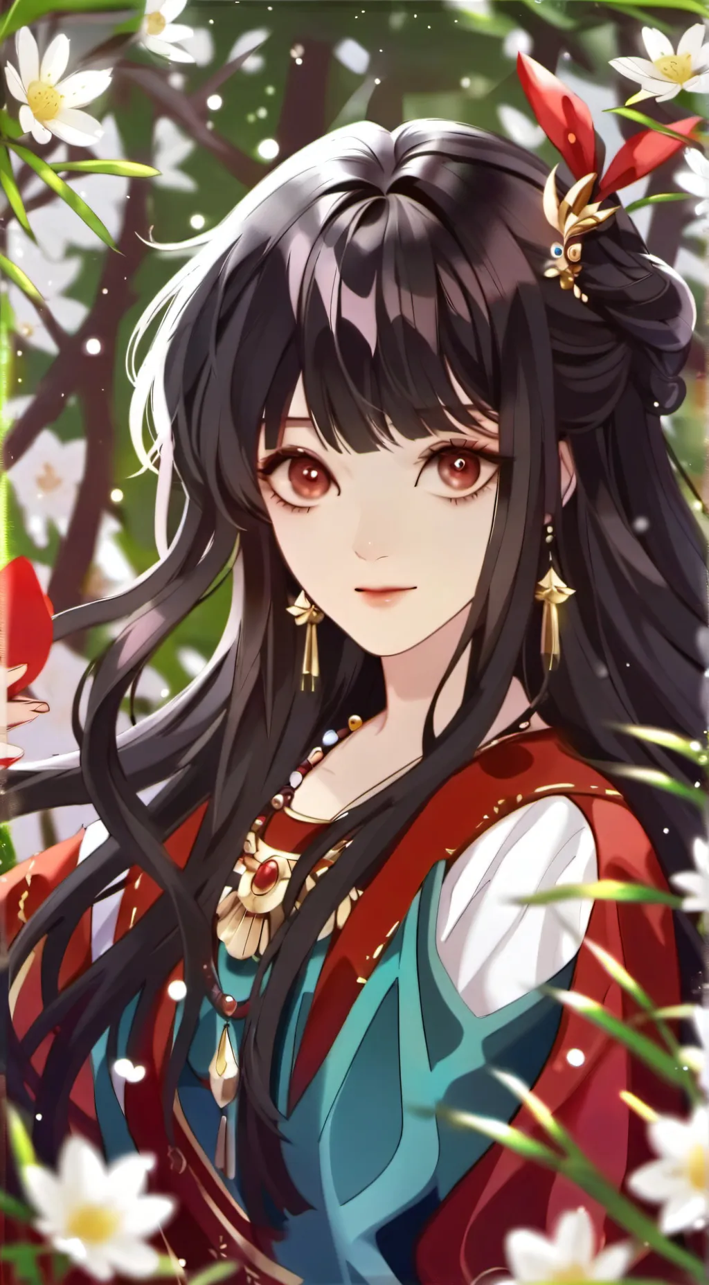 ai character: ana  background