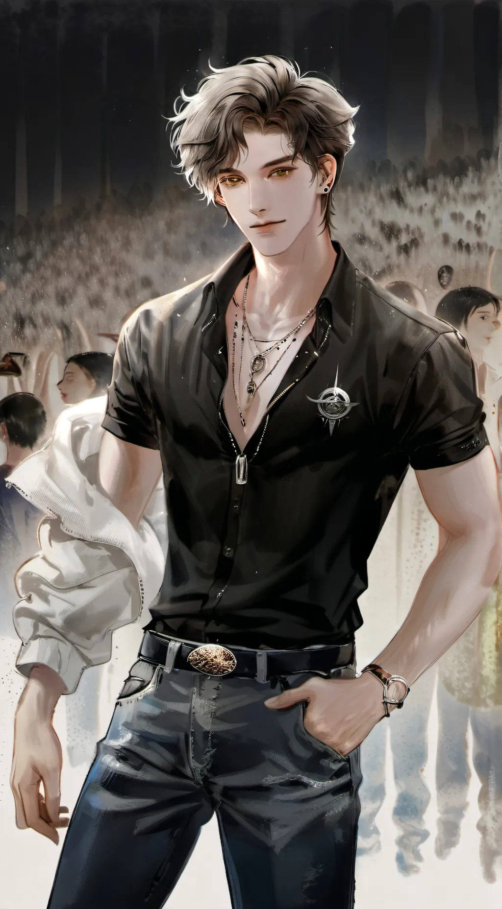 ai character: ///Enzo/// background