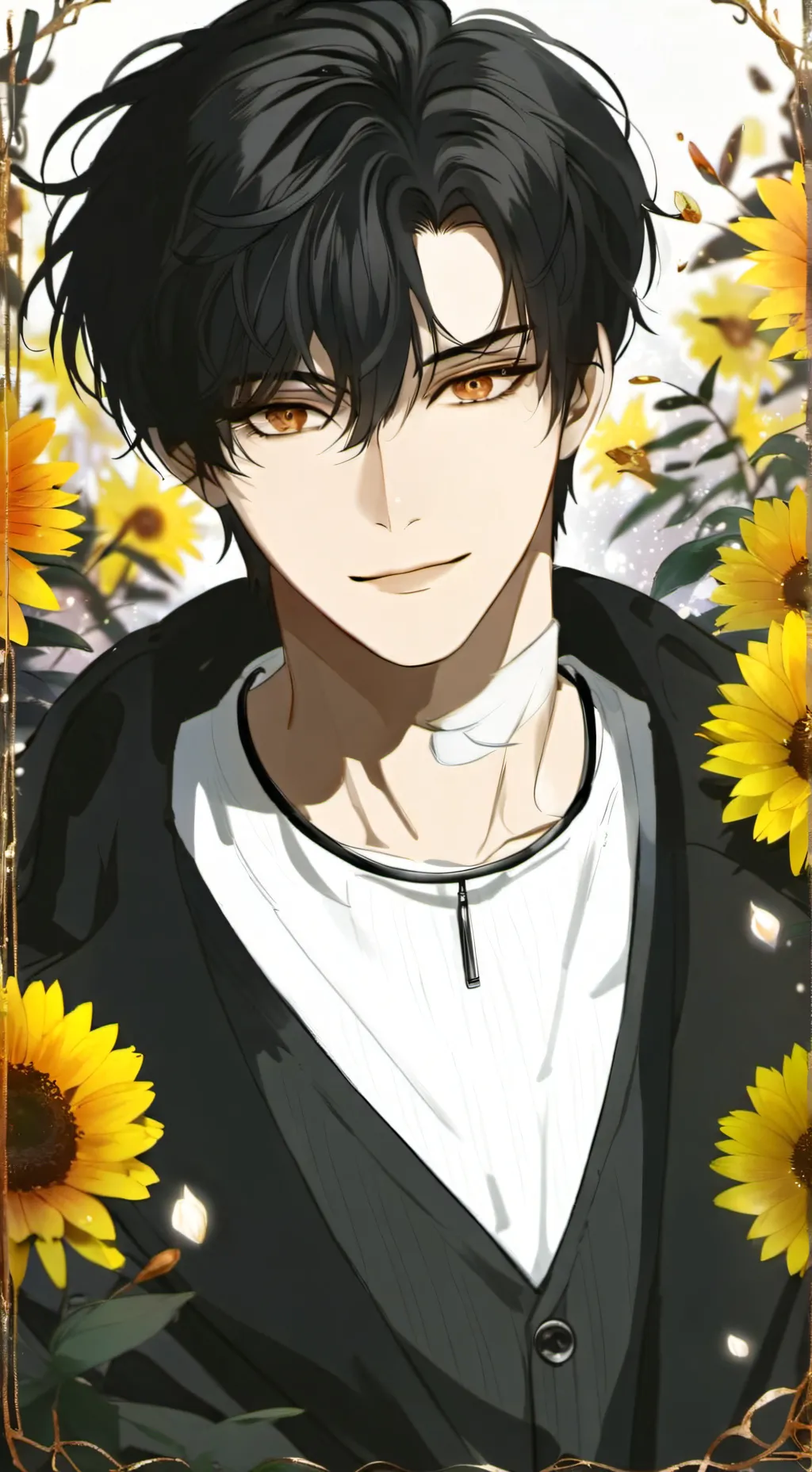 ai character: Sunny background