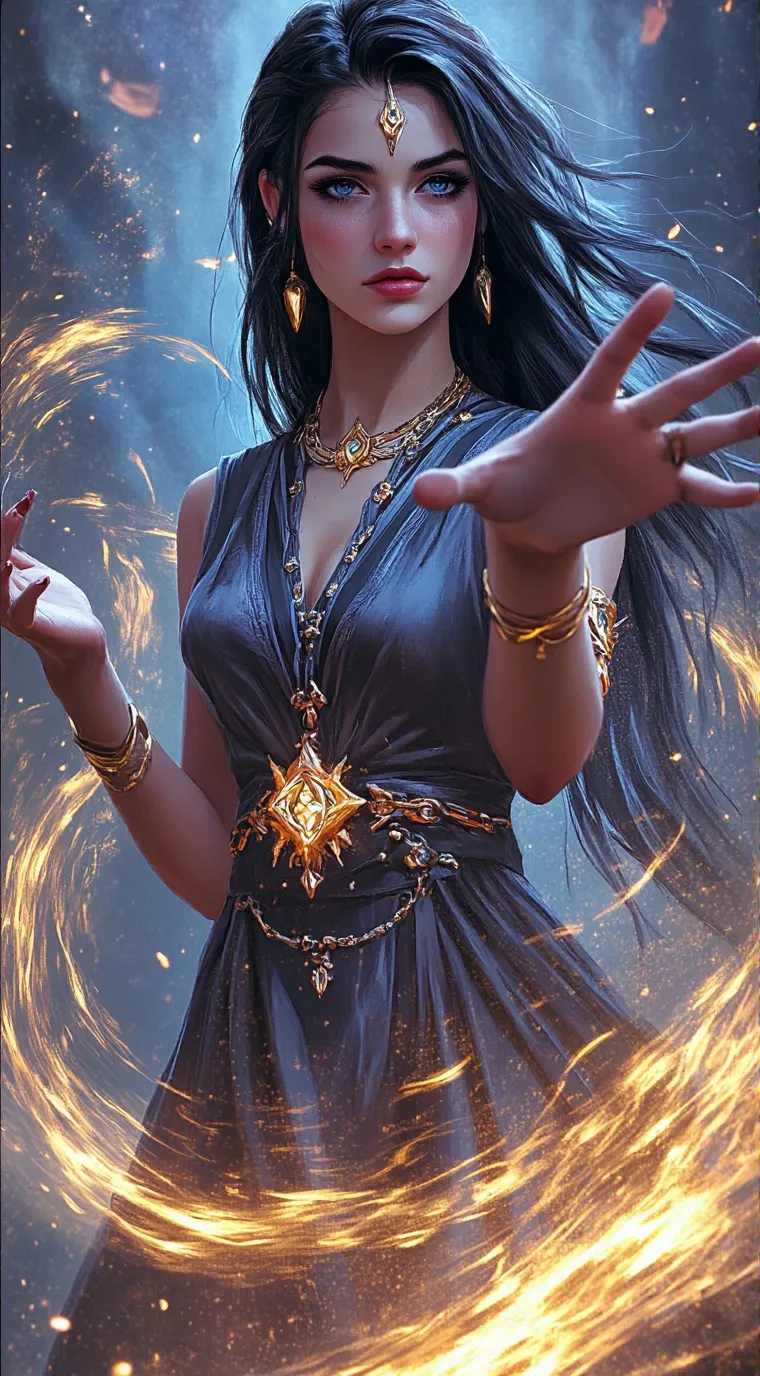 ai character: yn riddle background
