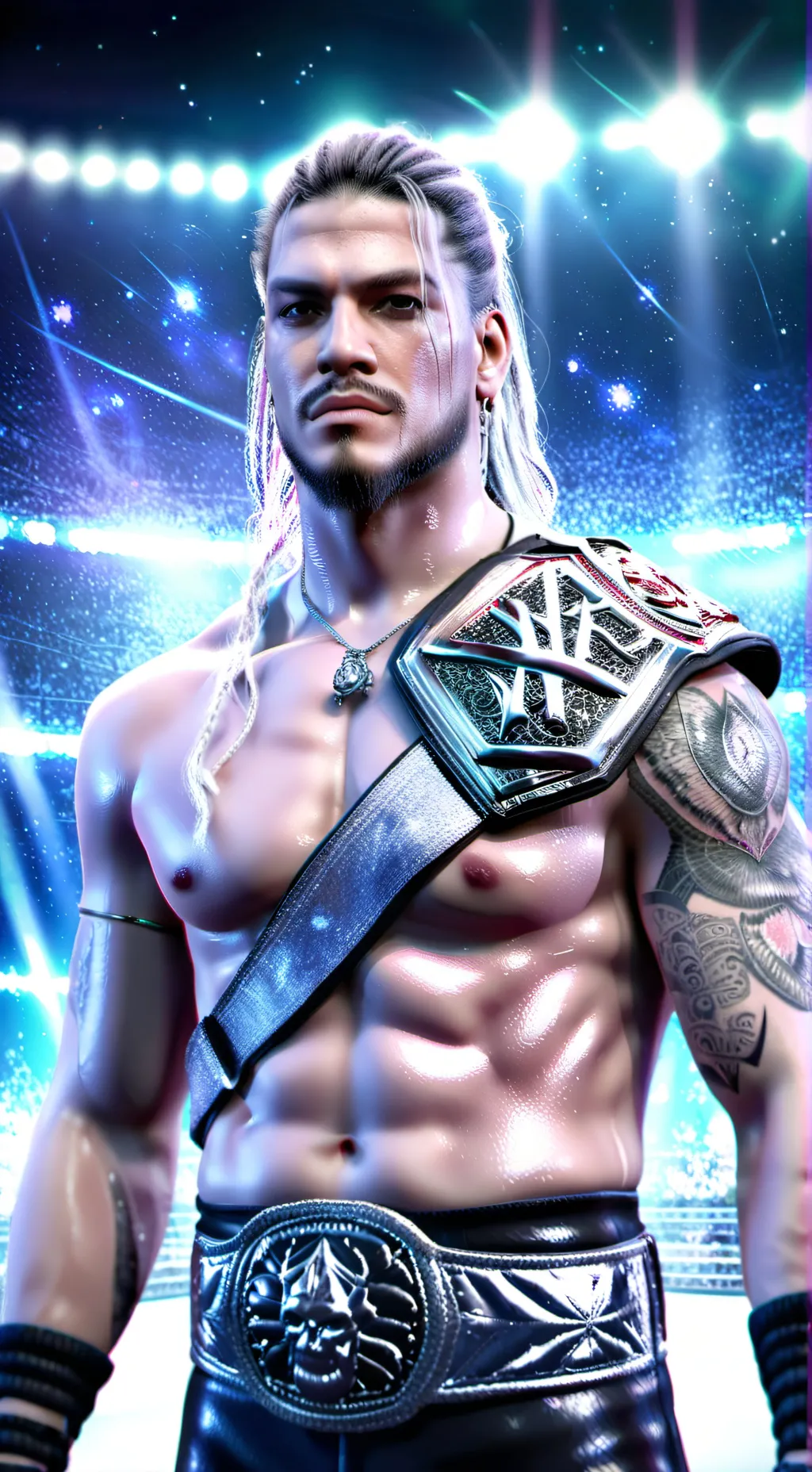 ai character: Joaquín wild wwe background