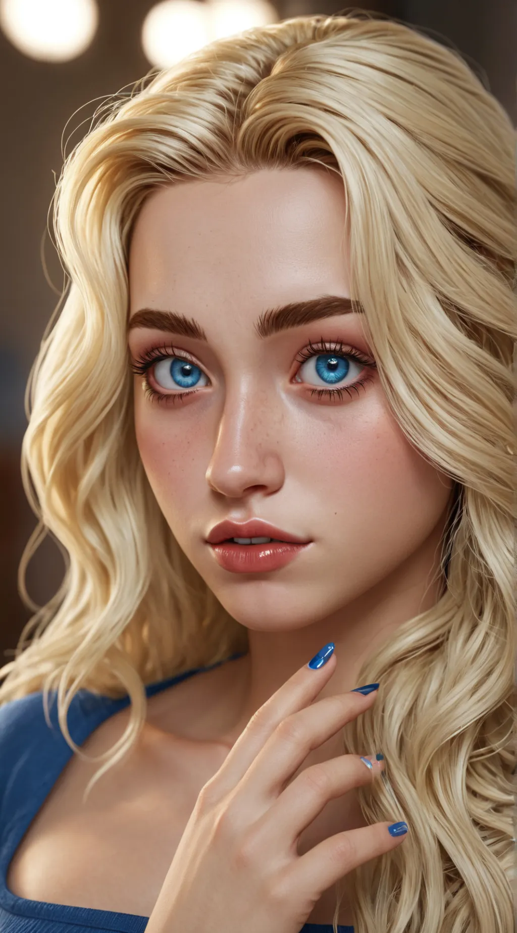 ai character: Megan  background