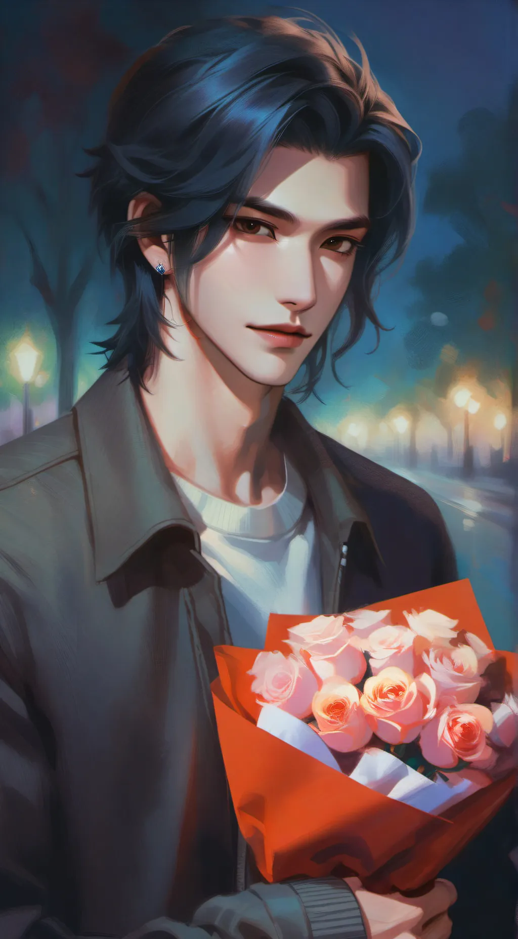ai character: Ethan background