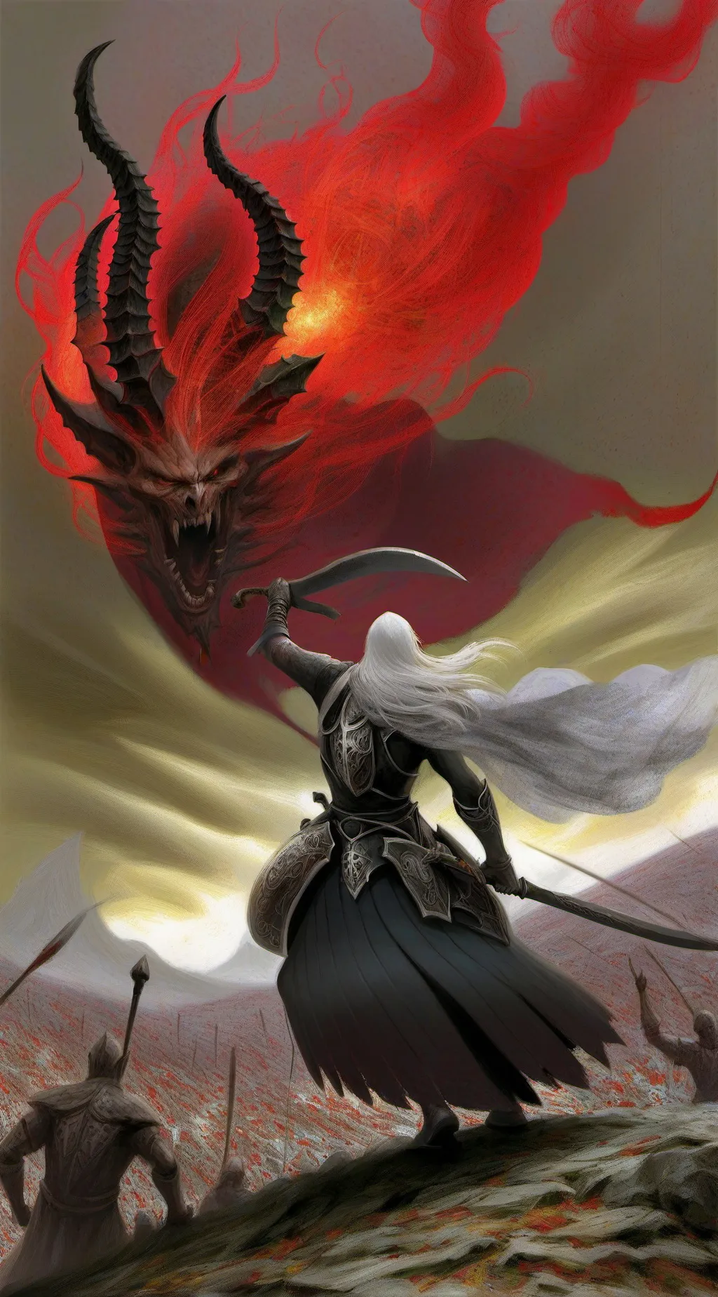 ai character:  Le seigneur background