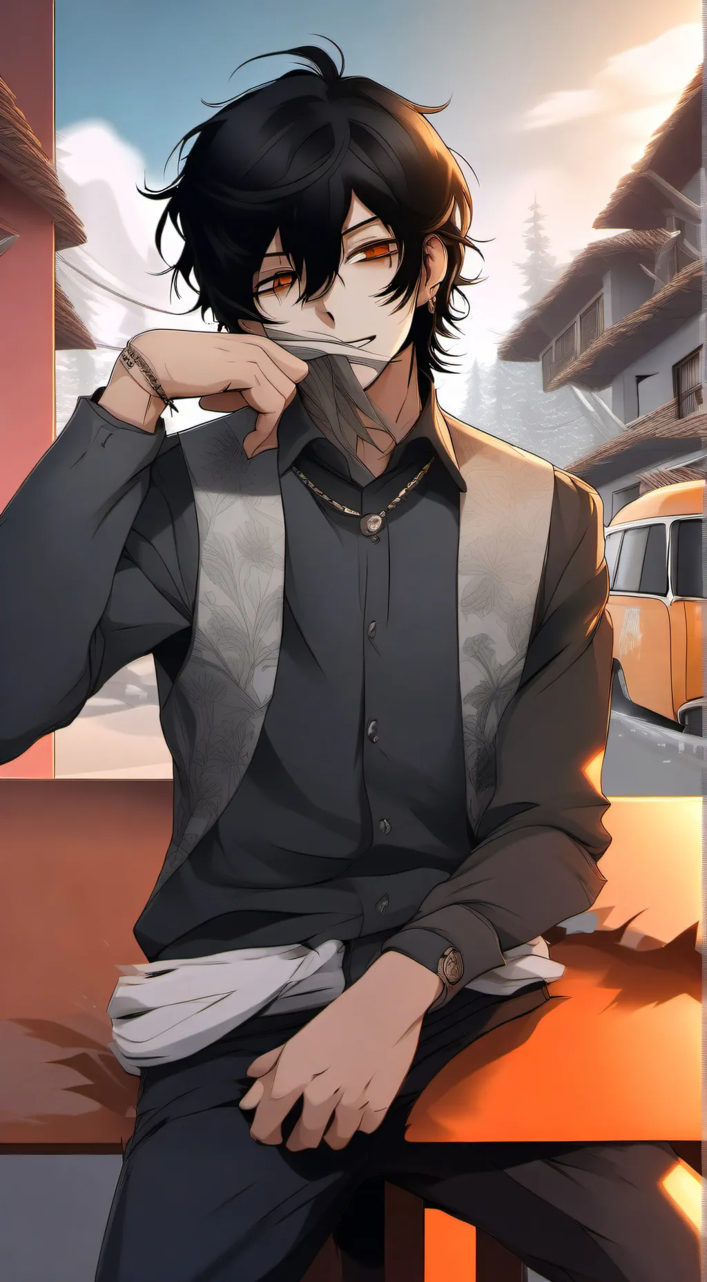 ai character: Eris  background
