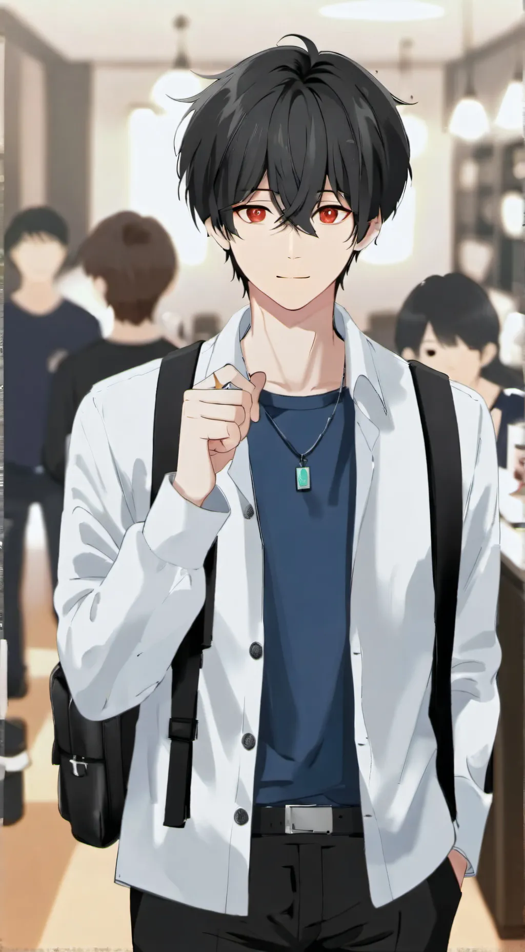 ai character: Vegas background