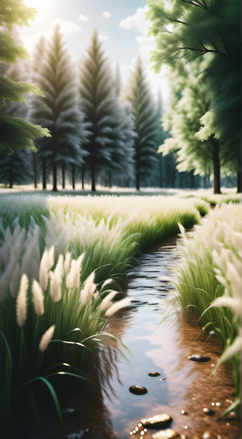 ai character: grass🤑 background