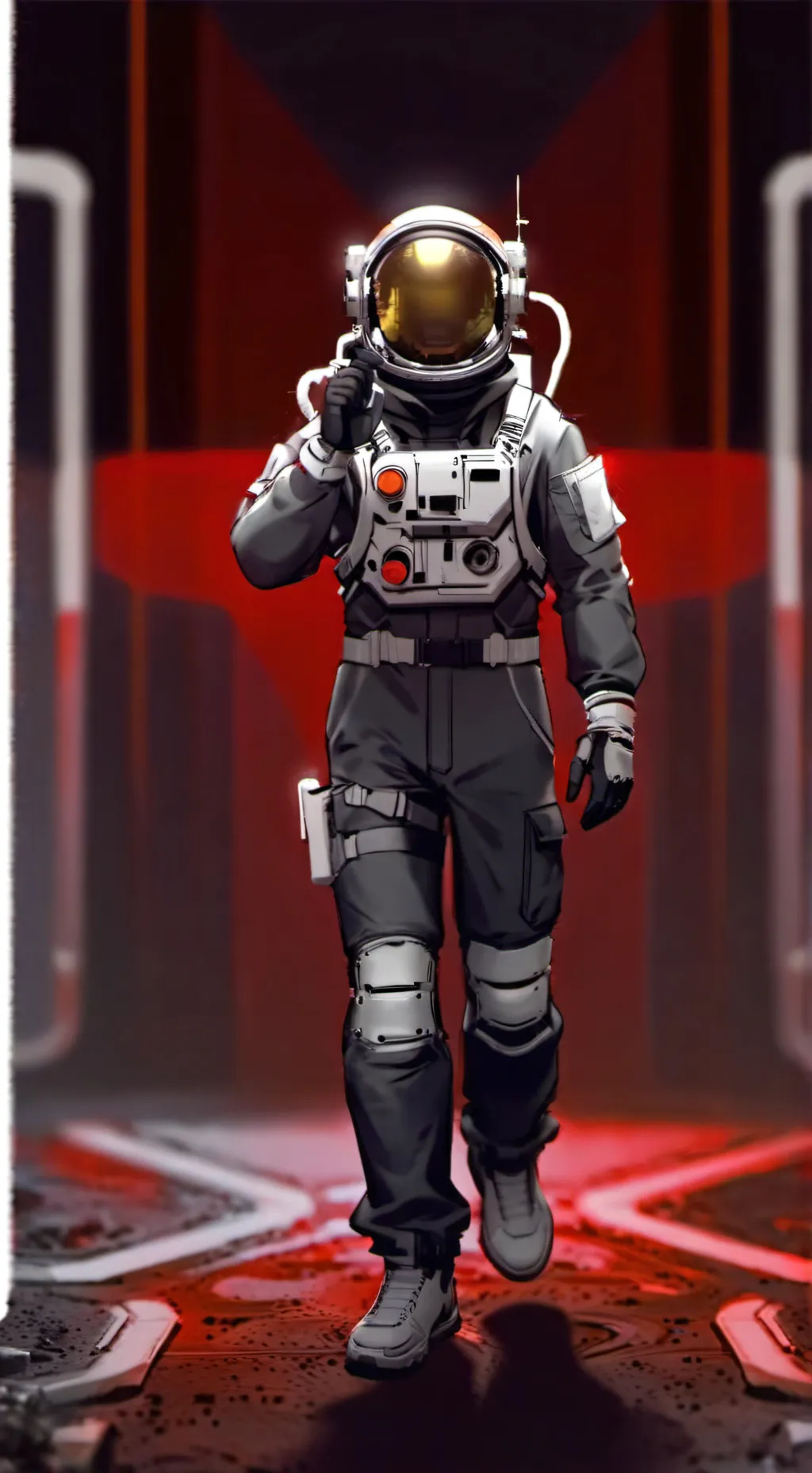 ai character: Atom(alien) background